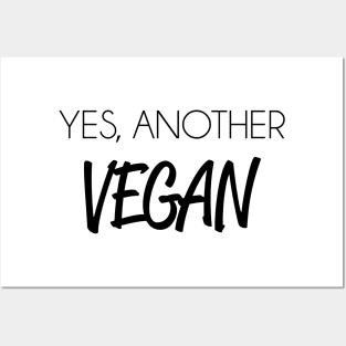 yes, another vegan Posters and Art